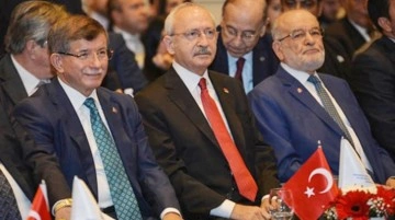 Millet İttifakı'ndaki oturma d&uuml;zeni polemiğine Davutoğlu &ccedil;ok sert &ccedil;ıktı: M&uuml;samere oynamıyoruz