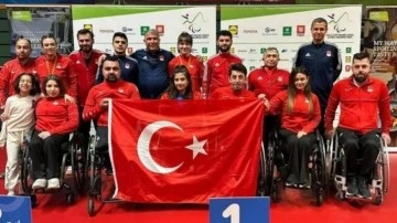 Milli para masa tenisi sporcularından Slovenya'nda 1 altın 1 gümüş madalya