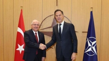 Milli Savunma Bakanı Güler, NATO Genel Sekreteri Rutte ile görüştü