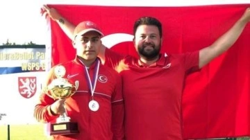 Milli sporcu Muaz Erdem Madran, atıcılıkta dünya şampiyonu olarak tarihe geçti!