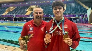 Milli sporcudan İslami Dayanışma Oyunları'nda tarihe geçen başarı: 6 yarış 4 altın...