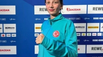 Milli sporcumuzdan Almanya'da altın madalya