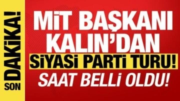 MİT Başkanı Kalın, siyasi parti turuna başlıyor: Önce AK Parti ardından DEM Parti...