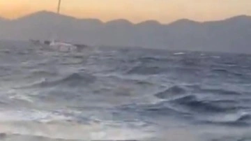 Muğla'da tekne battı: 2 çocuk kayboldu