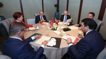 Muhalefetin yeni altılı buluşmasının tarihi belli Babacan &ouml;ncesinde tek tek ziyaret edecek