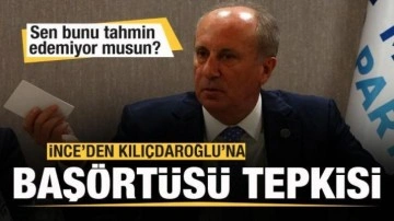 Muharrem İnce'den Kılı&ccedil;daroğlu'na tepki: Sen bunu tahmin edemiyor musun?