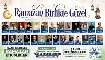 ELAZIĞ BELEDİYESİ&rsquo;NDEN DOPDOLU RAMAZAN ETKİNLİKLERİ 