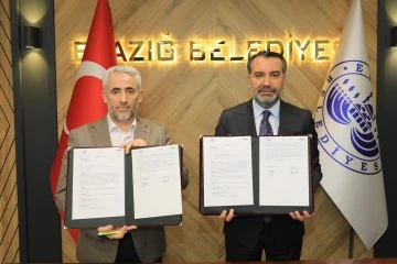 BAŞKAN ŞERİFOĞULLARI&rsquo;NDAN, ELAZIĞ İLE HAN YUNUS ARASINA G&Ouml;N&Uuml;L K&Ouml;PR&Uuml;S&Uuml; 