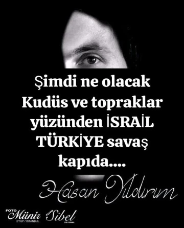 &Ouml;ZEL HABER | BAŞARILI SANAT&Ccedil;I HASAN YILDIRIM&rsquo;DAN D&Uuml;NYA G&Uuml;NDEMİNİ SARSACAK A&Ccedil;IKLAMALAR: &ldquo;III. D&Uuml;NYA SAVAŞI GARANTİ &Ccedil;IKACAK&rdquo;