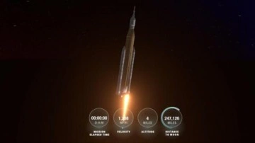 NASA'nın en g&uuml;&ccedil;l&uuml; roketi Artemis-1 fırlatıldı