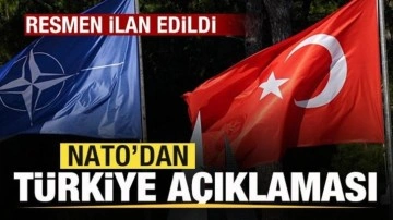 NATO'dan Türkiye açıklaması! Resmen ilan edildi!