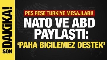 NATO ve ABD'den Türkiye mesajı... 29 Ekim'de 'sarsılmaz destek' vurgusu!