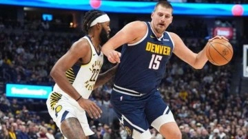 NBA'de Jokic "triple-double" yaptı! Nuggets seriye bağladı