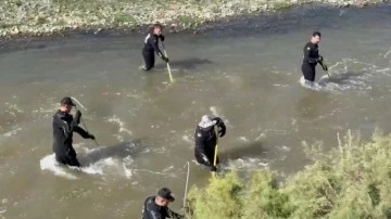 Nehre uçan otomobilden suya düşüp kaybolan İlknur aranıyor