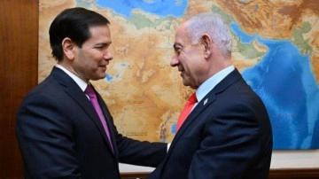 Netanyahu ile görüşen Rubio'dan Gazze açıklaması