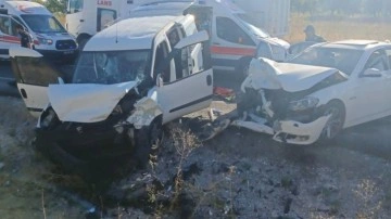 Nevşehir’de feci kaza: 14 yaralı!