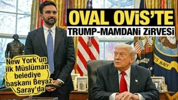 New York'un ilk Müslüman Başkanı Beyaz Saray'da! Trump'tan görüşmeye ilişkin ilk açık