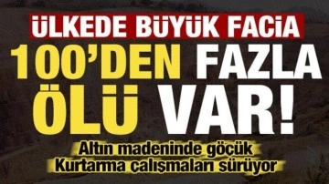 Nijerya'da altın madeninde göçük: 100'den fazla ölü!
