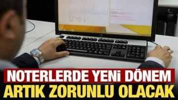 Noterlerde yeni dönem: Hafta sonu nöbetleri zorunlu olacak