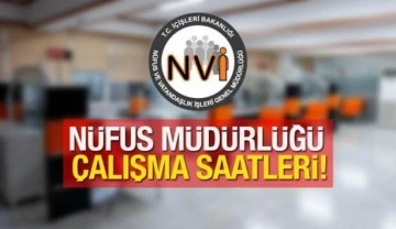 N&uuml;fus M&uuml;d&uuml;rl&uuml;ğ&uuml; (2022) &ccedil;alışma saatleri! İl ve İl&ccedil;e N&uuml;fus M&uuml;d&uuml;rl&uuml;kleri &ouml;ğle arası ne zaman?