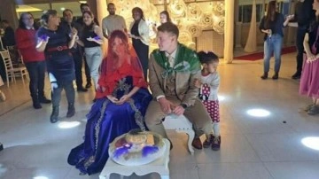 Ordu'da ABD&rsquo;li &ccedil;ifte kına gecesi