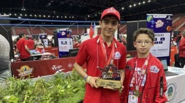 Orman yangınlarının &ouml;n&uuml;ne ge&ccedil;meyi hedefleyen proje TEKNOFEST Azerbaycan'da birinci oldu