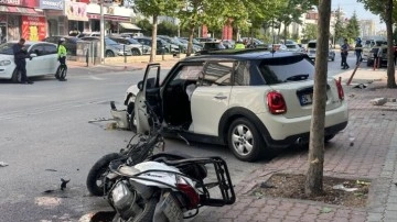 Otomobilin çarptığı kurye, ilk iş gününde öldü