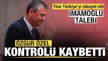 Özgür Özel, Almanya'da yine Türkiye'yi hedef aldı! İmamoğlu talebi! Tepki çeken sözler