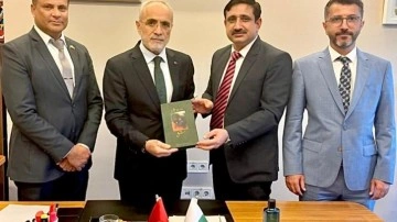Pakistanlı Kültür Müşaviri Adeel Ahmed'den Yalçın Topçu'ya ziyaret