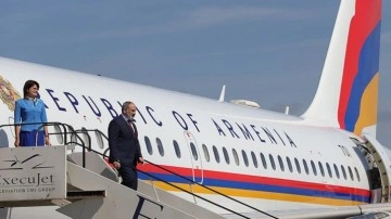 Paşinyan'ın uçağı Azerbaycan hava sahasını kullandı