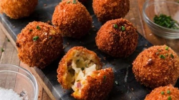 Patates p&uuml;resini değerlendirme: Kızarmış patates topları tarifi, nasıl yapılır?