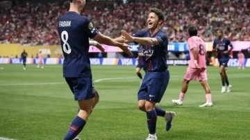 PSG, Messi'nin takımını fena dağıttı! Çeyrek finale yükseldiler