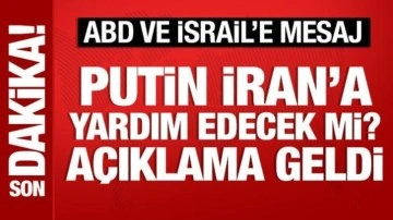 Putin, İran'a yardım edecek mi? Açıklama geldi