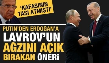 Putin'den Erdoğan'a Lavrov'un ağzını a&ccedil;ık bırakan &ouml;neri
