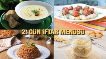 Ramazan ayı iftar men&uuml;leri: 2. G&uuml;n İftar Men&uuml;s&uuml;