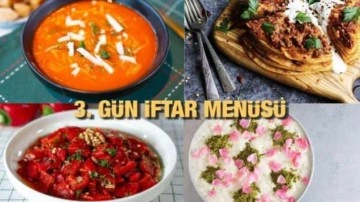 Ramazan ayı iftar men&uuml;leri: 3. G&uuml;n iftar men&uuml;s&uuml;