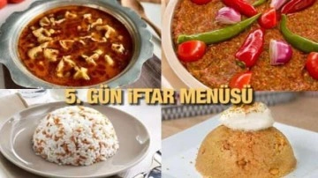 Ramazan ayı iftar men&uuml;leri: 5. G&uuml;n iftar men&uuml;s&uuml;