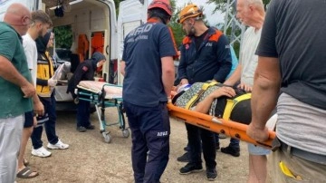 Rize’de ilkel teleferik kazası: 1 yaralı