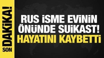 Rus general Sarvarov'a evini &ouml;n&uuml;nde suikast! Hayatını kaybetti