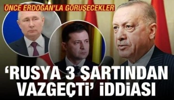 Rusya 3 şartından vazge&ccedil;ti iddiası: T&uuml;rkiye'deki Rusya-Ukrayna g&ouml;r&uuml;şmeleri bug&uuml;n başlıyor