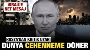 Rusya'dan tüm insanlığı sarsacak uyarı: Dünya cehenneme dönüşebilir!