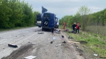 Rusya otobüs vurdu! Çok sayıda ölü var