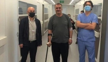 Rusya'da fel&ccedil; oldu! Tekerlekli sandalyeyle geldiği T&uuml;rkiye'den y&uuml;r&uuml;yerek d&ouml;nd&uuml;