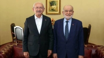 Saadet Partisi Genel Başkanı Karamollaoğlu, Kılı&ccedil;daroğlu'nu ziyaret etti