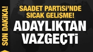 Saadet'te sıcak gelişme! Mete G&uuml;ndoğan kararından vazge&ccedil;ti