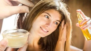 Sa&ccedil;a sirke s&uuml;rmenin faydaları nelerdir? Elma sirkesi sa&ccedil;ta ne kadar bekletilmeli?