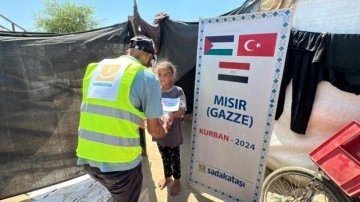 Sadakataşı, Gazze’ye 5 bin hisse kurban ulaştıracak