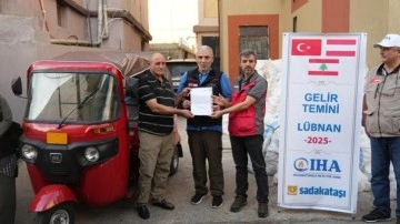 Sadakataşı ve Avusturya İHA kurumları Lübnan’a yardım ulaştırdı