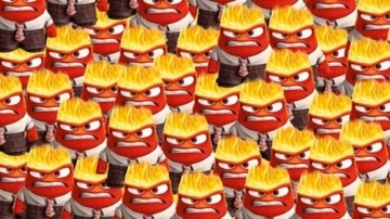 Sadece şahin g&ouml;zler g&ouml;rsel i&ccedil;erisine saklanmış arabayı 8 saniyede tespit edebilir!