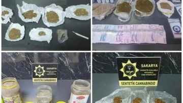 Sakarya'da uyuşturucuya 54 gözaltı